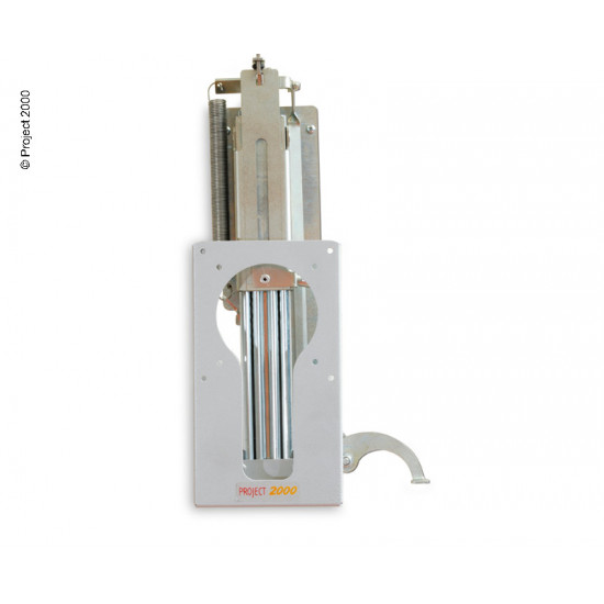 Manual TFT pull-out, vertically from top to bottom