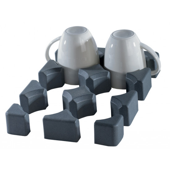 Purvario low glass/cup holder - set of 6