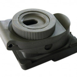 Quick Lock Pads without drilling, underside with heel