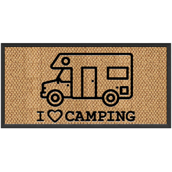 Doormat "I love Camping" 40x60cm