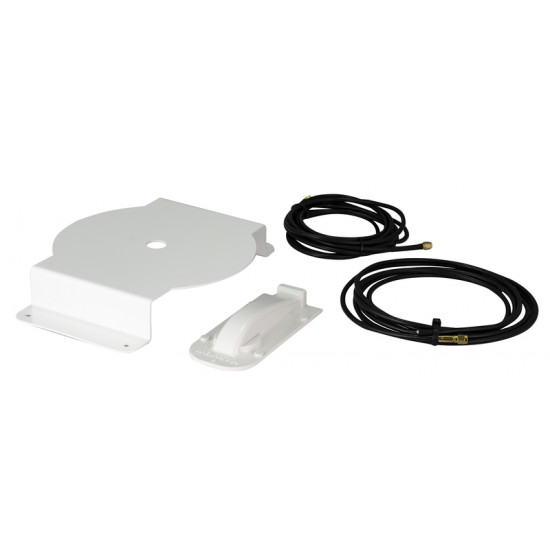 Aluminum roof rack for panel vans - White
