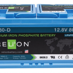 Relion Lithium Iron Phosphate Battery - From 20 to 150 Ah