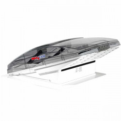 Replacement hood MaxxFan clear glass - 40 x 40 cm