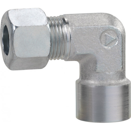 Angle screw fitting - 8 mm and 1/2"
