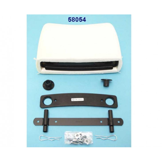 Guide sleeve for headrests - Black - Single