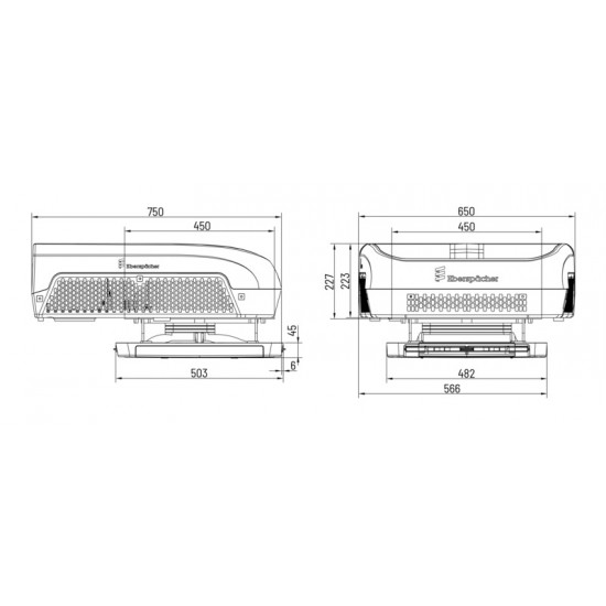 Breezonic Slim Plus HP with 2200 W - White