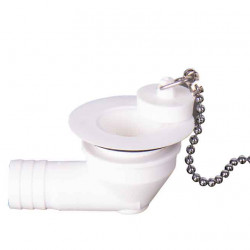 90° drain fitting for 3/4" hose - 10 pack