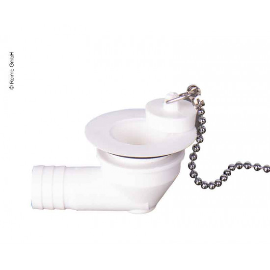 90° drain fitting for 3/4" hose - 10 pack