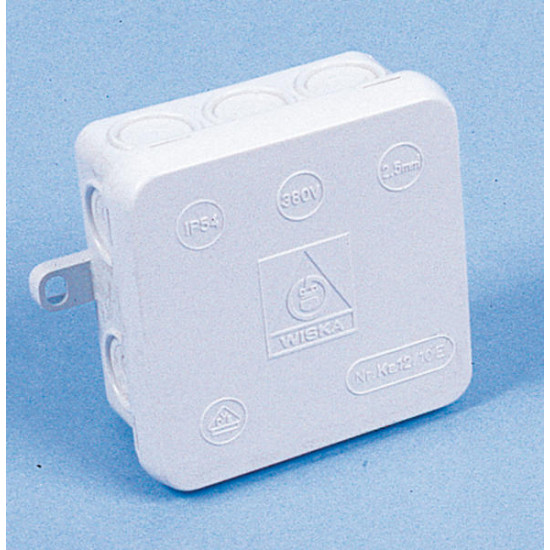 Junction box for damp rooms (loose)