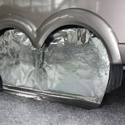 Tire cover reflective