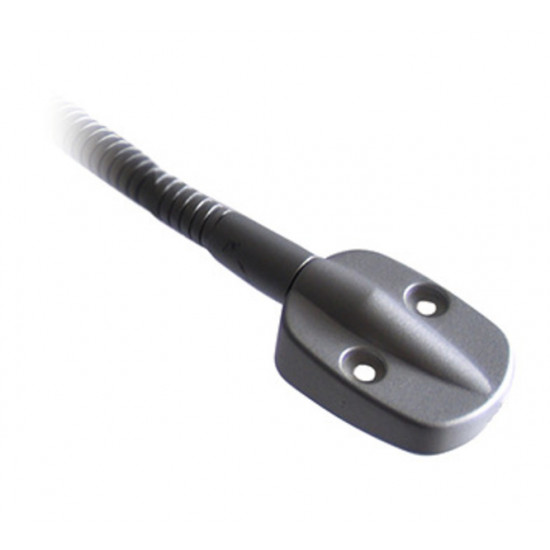 LED gooseneck lamp - matte silver - 330 mm