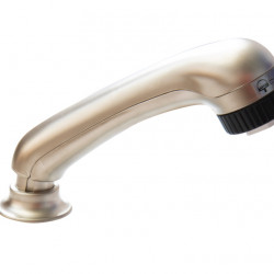 Deluxe shower set - matte chrome