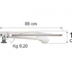 Voyager Digimatic 65 satellite system with DSF90E/HD and mast