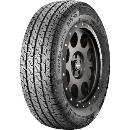 Stylish 18” alloy complete wheels for Ford Transit Custom V710, with tire pressure sensor