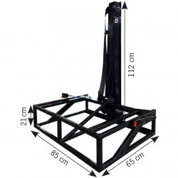 Base frame Divano 505 - Incl. 3-point safety belt