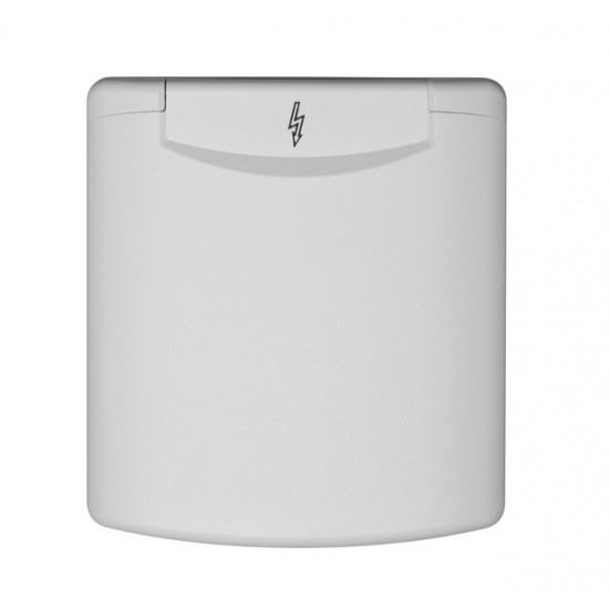 CEE socket with magnetic closure - White - Loose