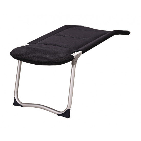 Camping chair leg rest Inventor II - Charcoal Gray