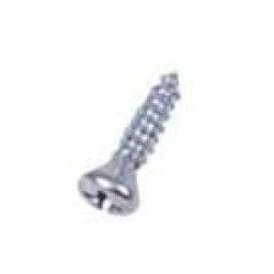 Screw for curtain rails