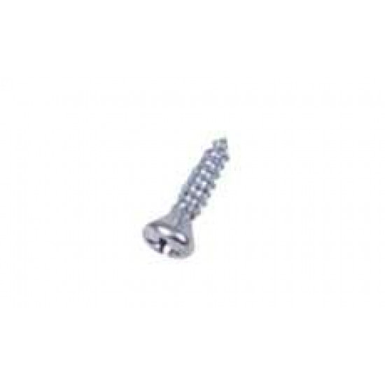 Screw for curtain rails