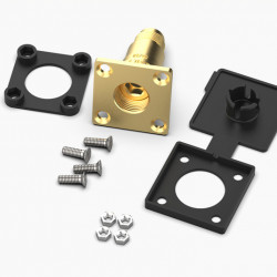 CAMPKO HK flat straight filling valve, for mounting on the vehicle's outer wall