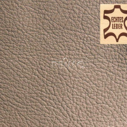 Automotive leather, light brown, whole hide, price per m²