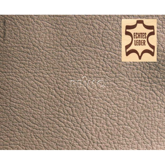 Automotive leather, light brown, whole hide, price per m²