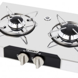 2-burner built-in gas hob