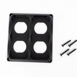 Mounting frame 4-gang (square)