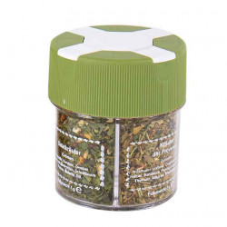 Salad/Herb Shaker (4 compartments): Provence, Virginia, Salad, Grill