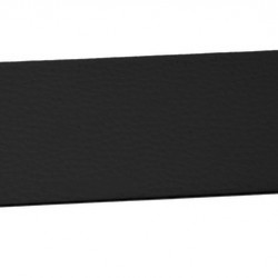 Magnetic strip with anti-slip coating, black
