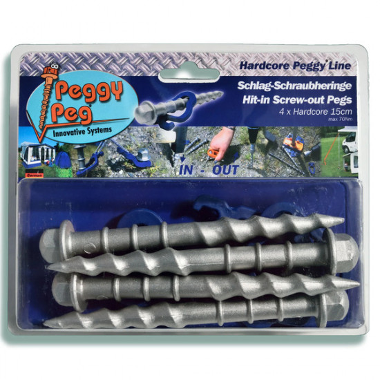 Impact wrench peg Hardcore Peggy - 4-piece set