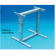 Lifting table mechanism. 116/26 anthracite. Lifting table mechanism, length 60cm, anthracite.