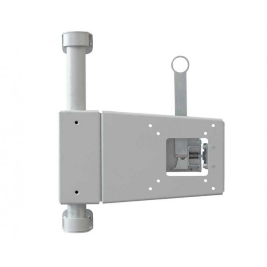 TFT holder, rotatable and tiltable, right-hand with blue LED lighting