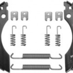 Brake shoe set including flange nut - ALKO 2050/2051