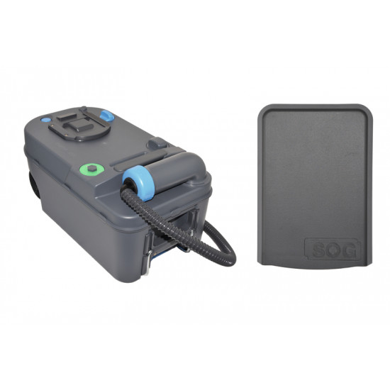 SOG ventilation kit Thetford C220 for side wall - Dark Grey