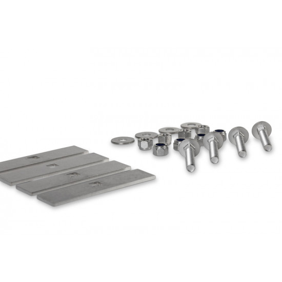 Suitable adapter kit for mounting the fixed support in the REIMO active rail