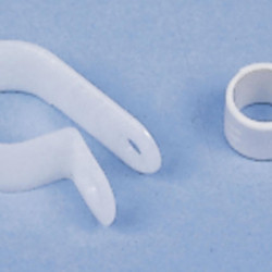 Mounting clamp for water hose 17-18mm 10x3mm 5 pieces