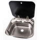 Sink 1-piece glass cover