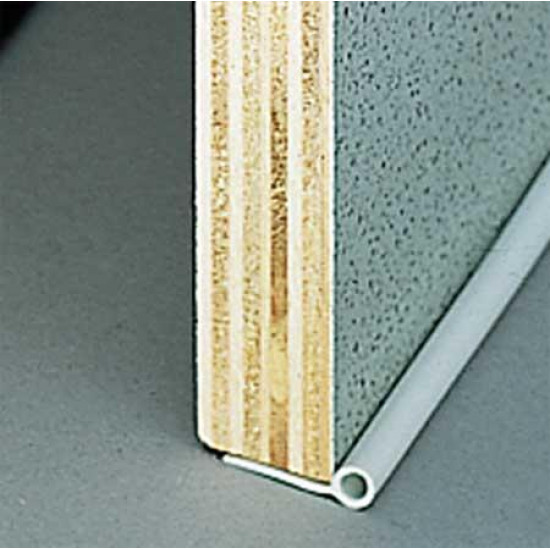 Sealing strip round profile - silver - Ø 5 mm - 5 m