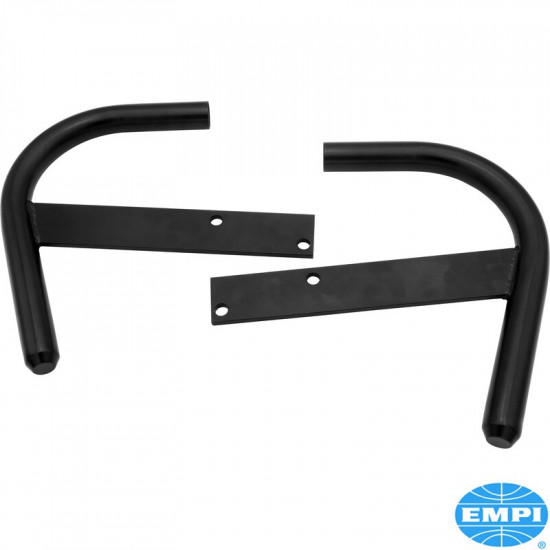 Nerf bar set, black, 2 pieces