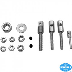 Cable shortening kit for easy shortening of clutch, emergency brake and throttle cables, complete, includes Empi No. 00-3168, 00-3169 and 00-3170