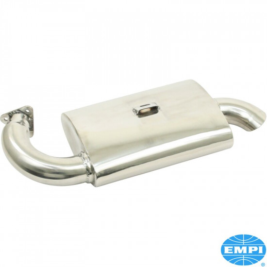 Exhaust, stainless steel, Phat Boy, for Premium extractor