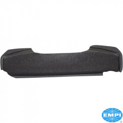 Wire protector, black plastic, 1 pcs.