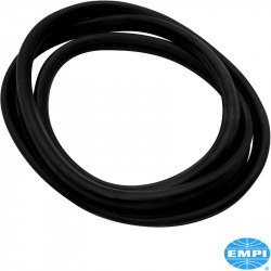 Rear window seal without groove for moulding, Cal look