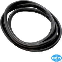 Rear window seal without groove for moulding, Cal look