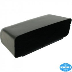 Glove box compartment, plastic, black