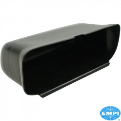 Glove box compartment, plastic, black