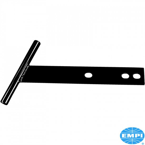 T-bar set, black, 2 pieces