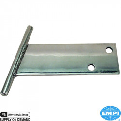 T-bar set, polished aluminium, 2 pieces