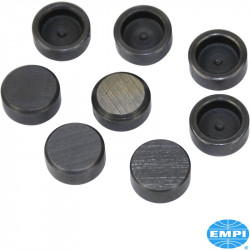 Valve lash cap set, hardened, 8 pieces